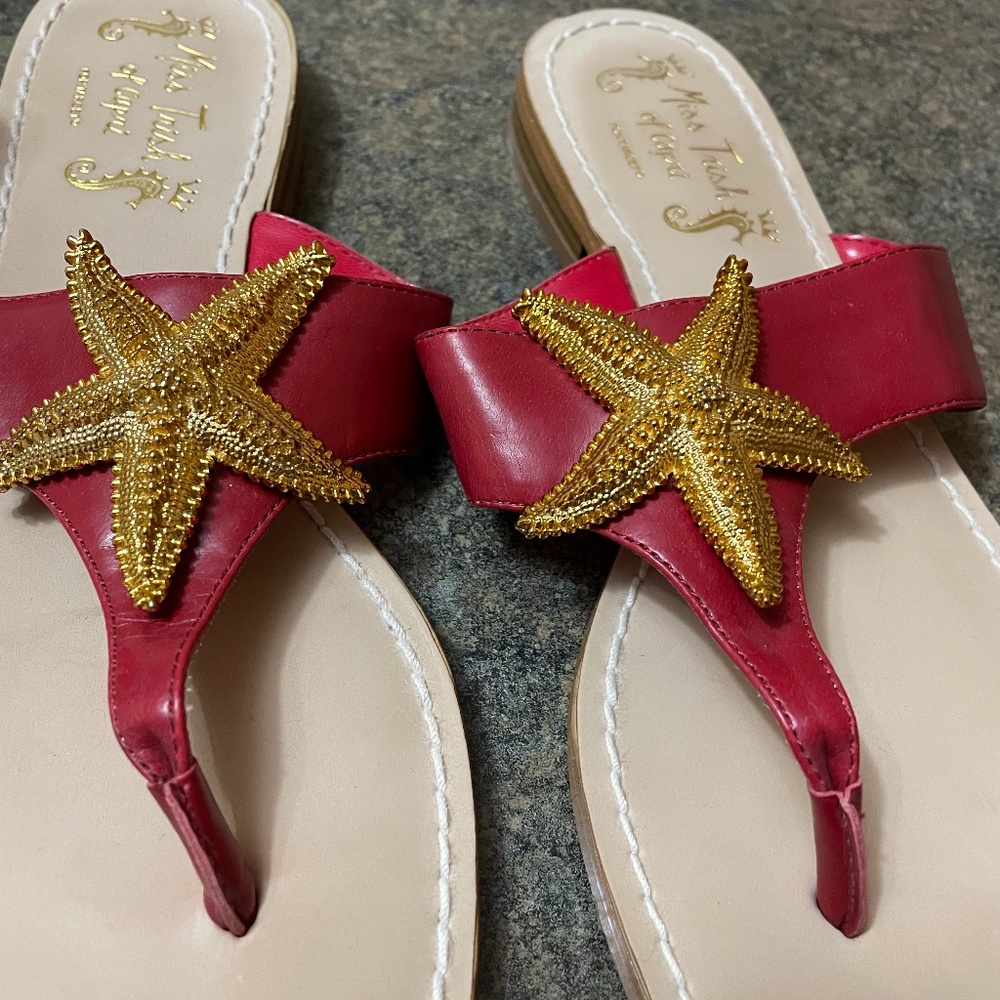 MISS TISH OF CAPRI BY TARGET STARFISH FLIP FLOPS